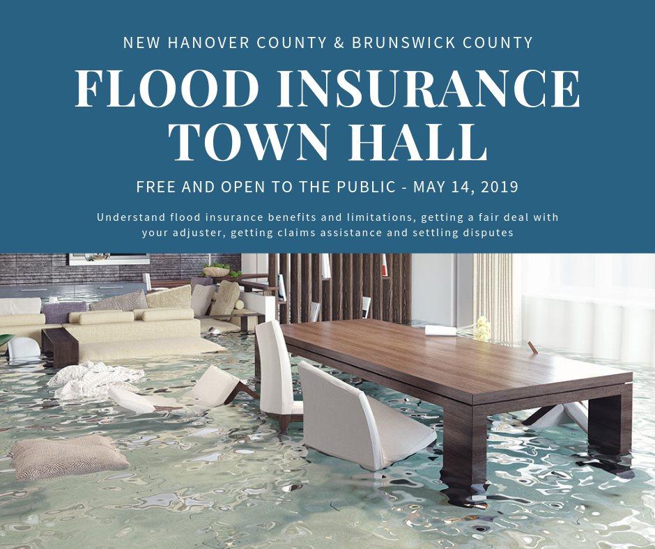 N.C. Department of Insurance to conduct disaster relief, flood insurance Town Halls on May 14, 2019