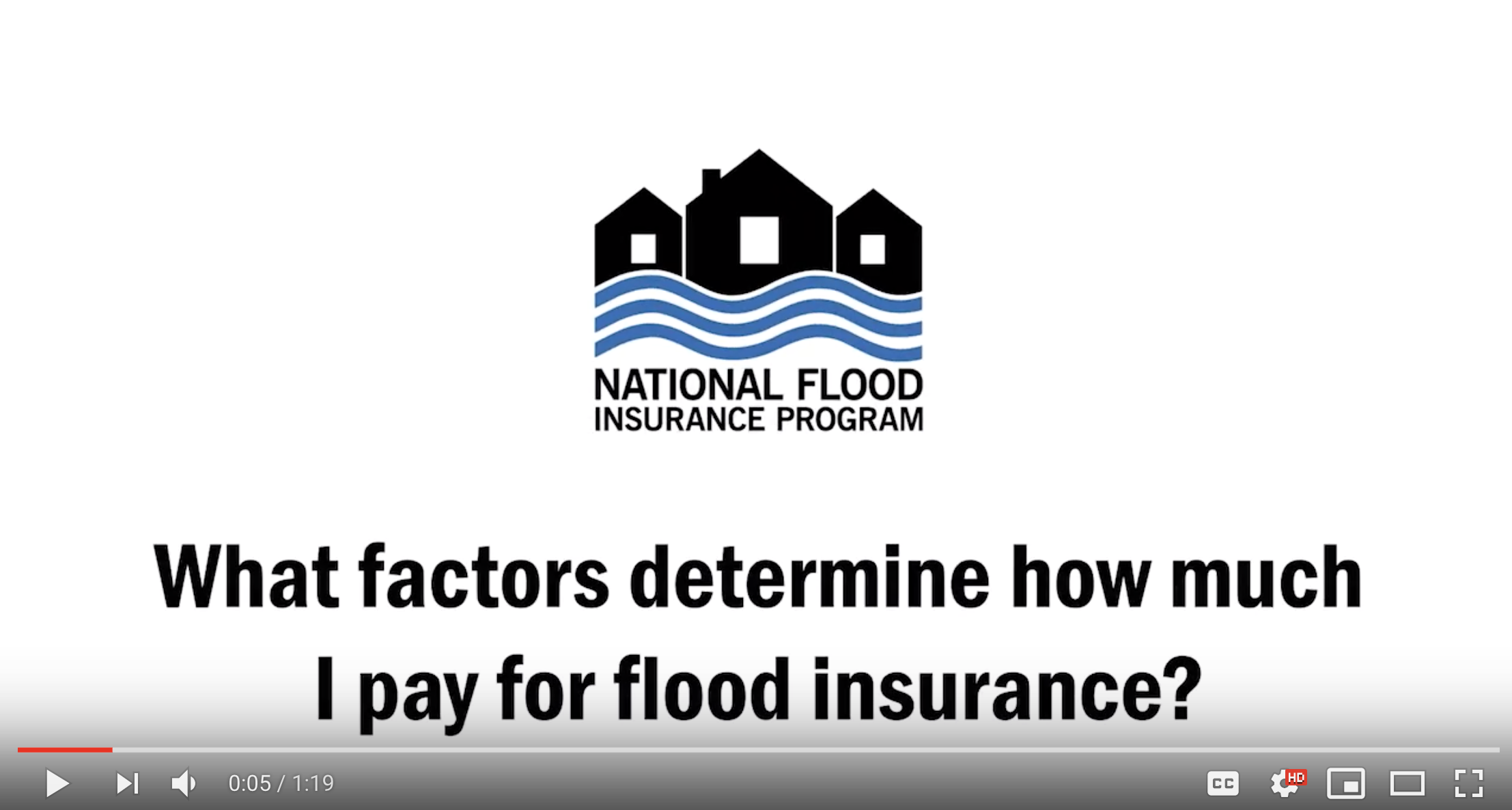 What factors determine how much you pay for flood insurance?
