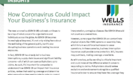 Insights into Coronavirus and Business Insurance